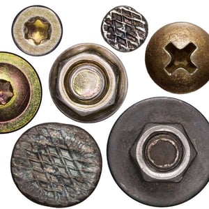 Different screw heads