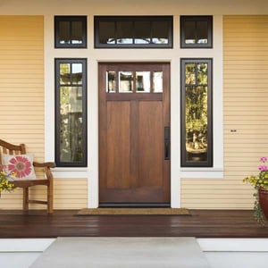 Hardwood Front Door